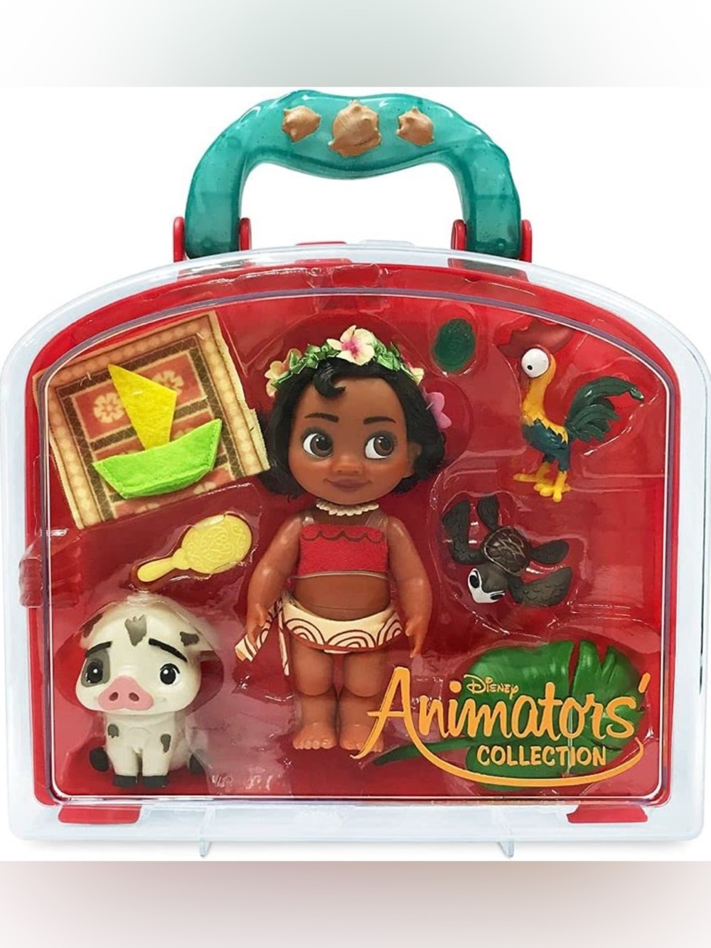 NWT Disney Animator’s Collection Moana Mini Doll Playset